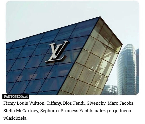 
    Firmy Louis Vuitton, Tiffany, Dior, Fendi, Givenchy, Marc Jacobs, Stella
