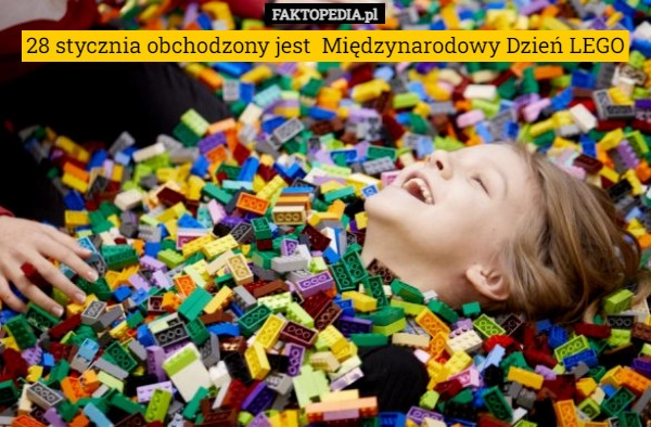 
    28 stycznia obchodzony jest  Międzynarodowy Dzień LEGO