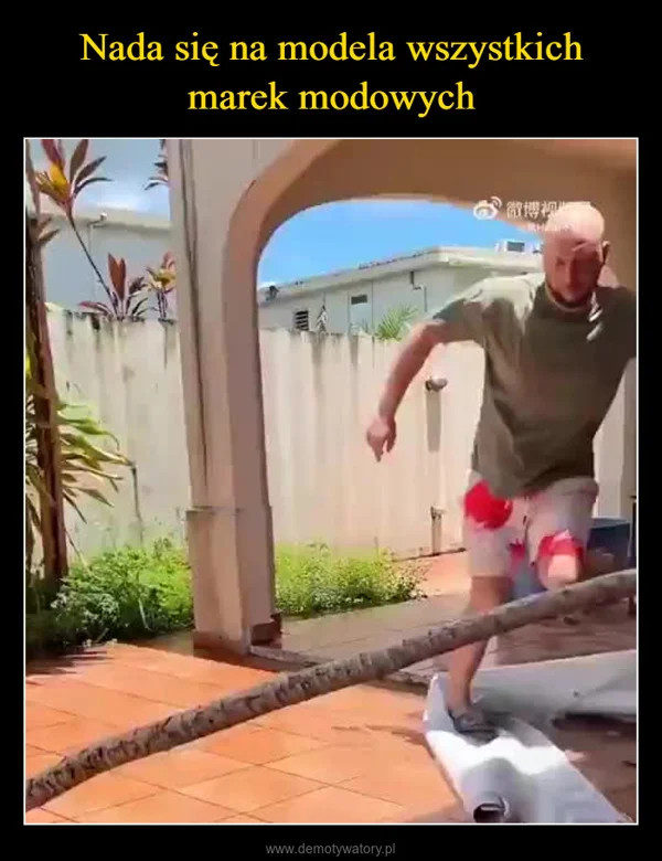 
    Nada się na modela wszystkich marek modowych