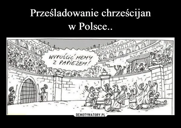 
    Prześladowanie chrześcijan w Polsce..
