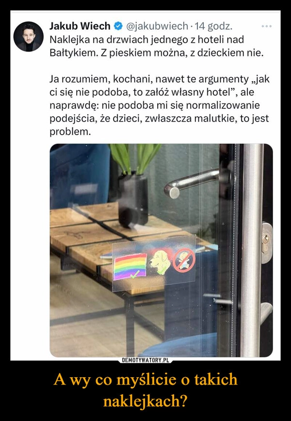 
    A wy co myślicie o takich naklejkach?