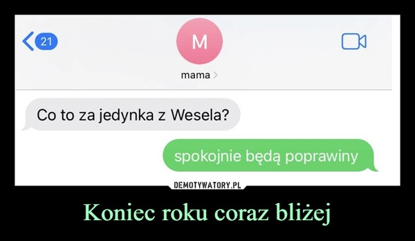 
    Koniec roku coraz bliżej