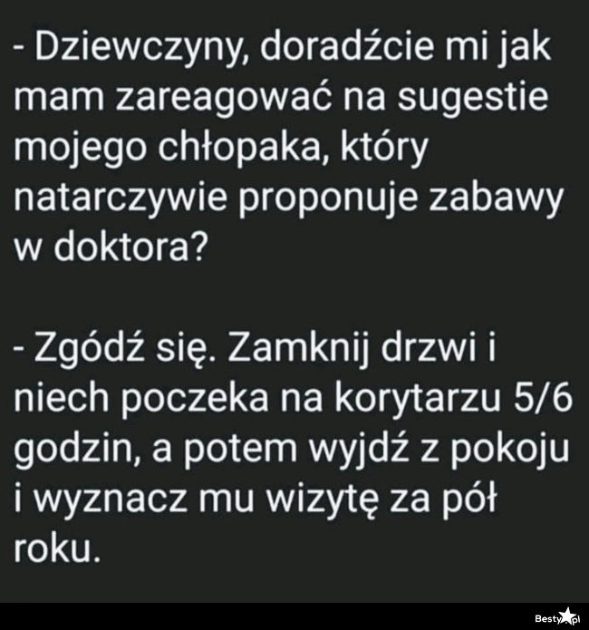 
    Zabawa w doktora 