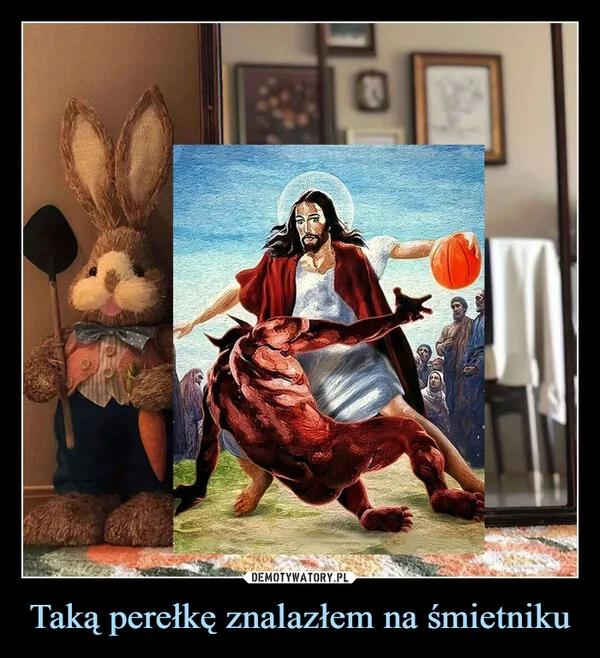 
    Taką perełkę znalazłem na śmietniku