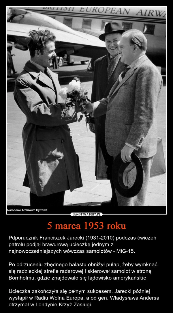 
    5 marca 1953 roku