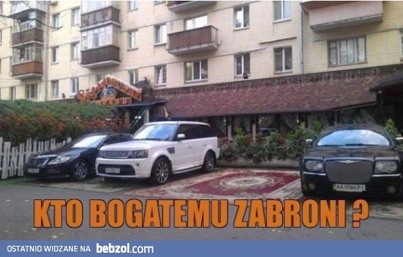 Rosyjskie miejsca parkingowe