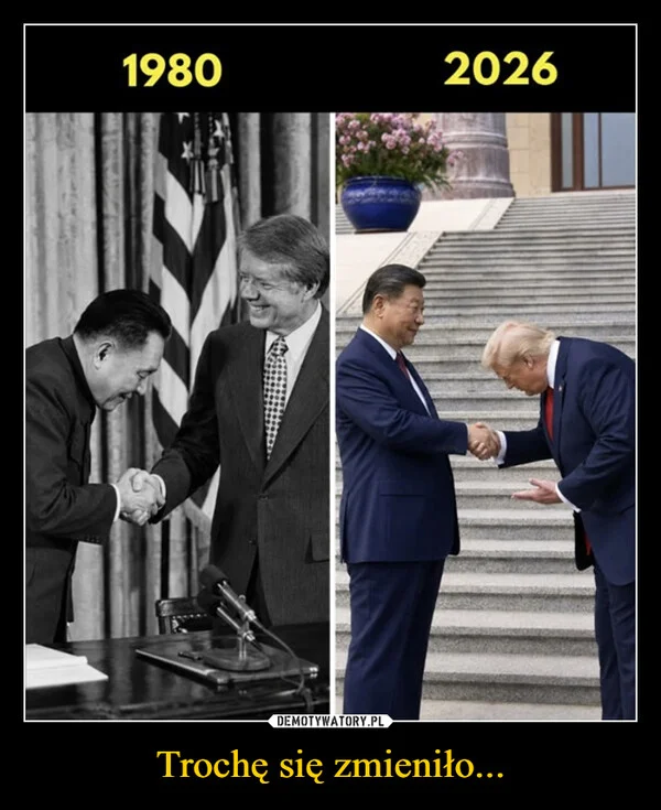 
    Trochę się zmieniło...