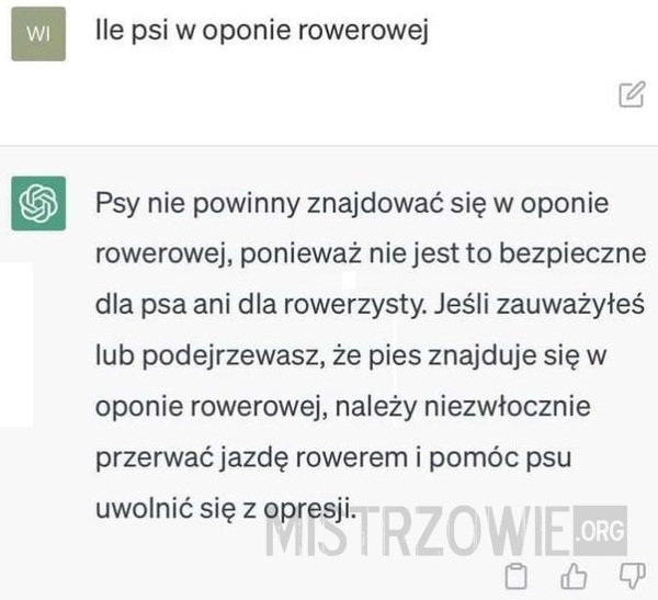 
    Sztuczna inteligencja zawsze pomocna