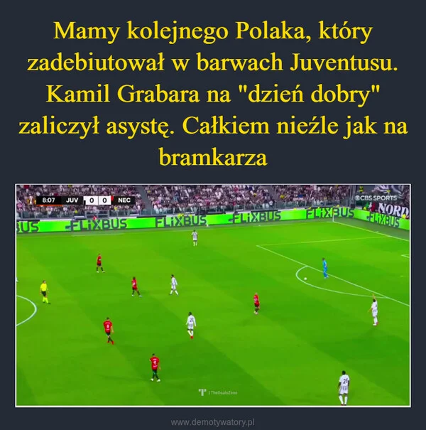 Mamy kolejnego Polaka, który zadebiutował w barwach Juventusu. Kamil Grabara na 
