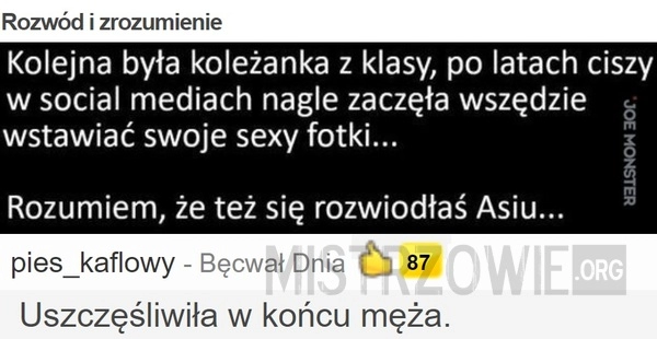 
    Rozwód i zrozumienie