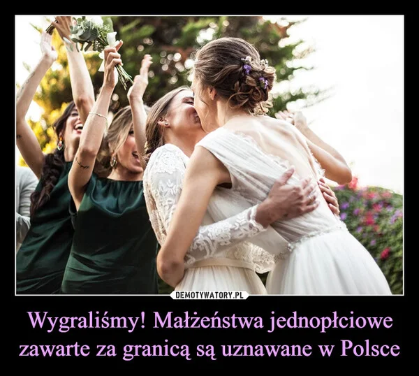 
    Wygraliśmy! Małżeństwa jednopłciowe zawarte za granicą są uznawane w Polsce