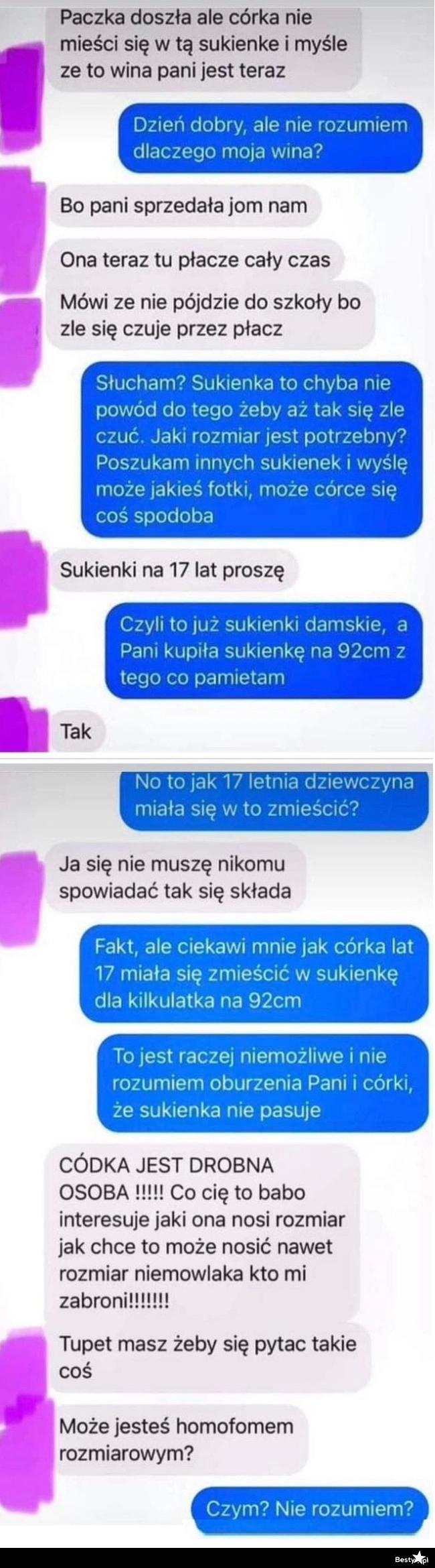 
    Afera o sukienkę 