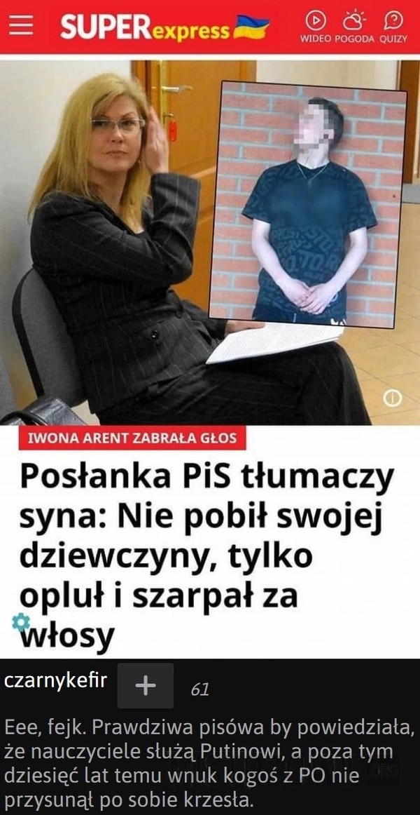 
    Posłanka