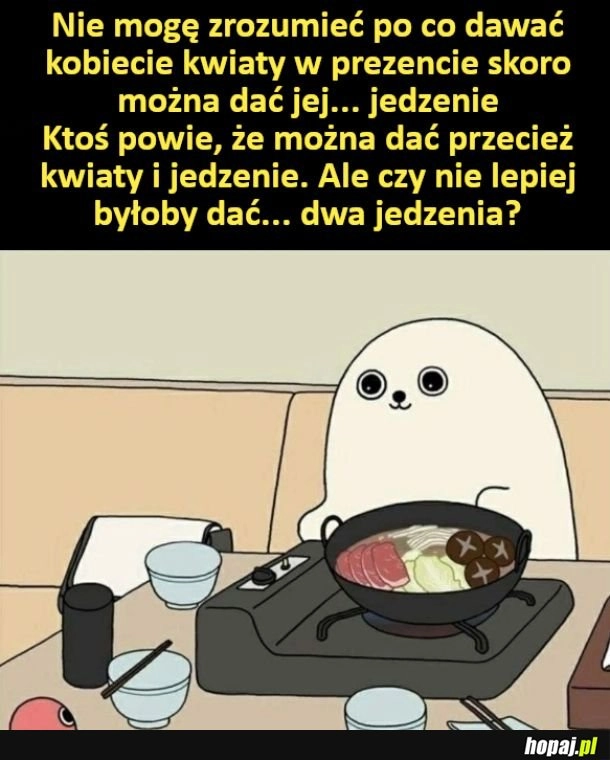 
    Jedzenie w prezencie