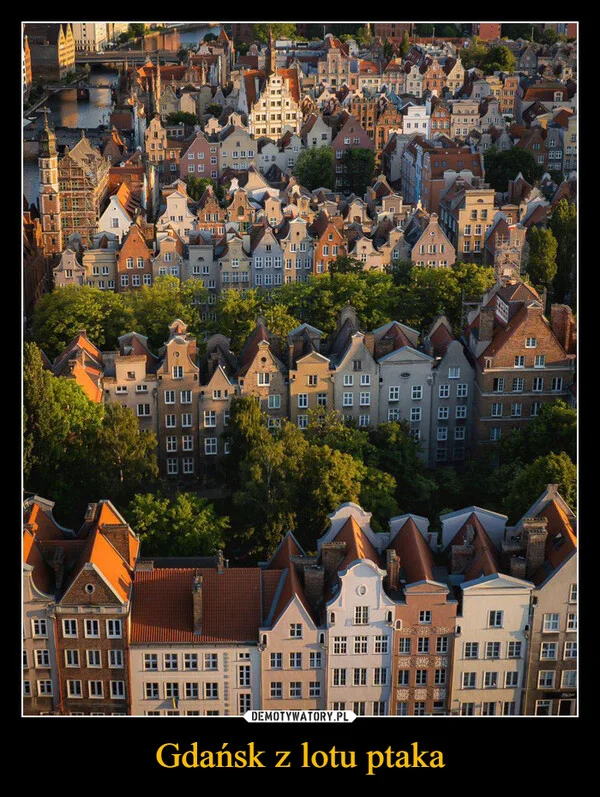 Gdańsk z lotu ptaka