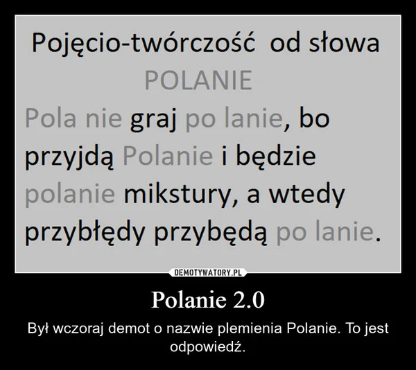 
    Polanie 2.0
