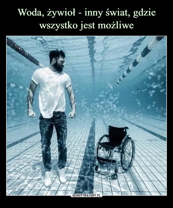 
    
Woda, żywioł - inny świat, gdzie wszystko jest możliwe 