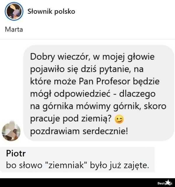 
    Dlaczego na górnika mówimy górnik