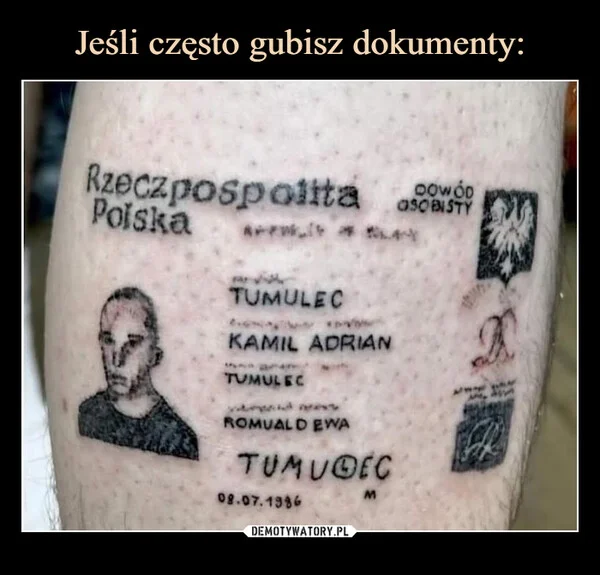 Jeśli często gubisz dokumenty: