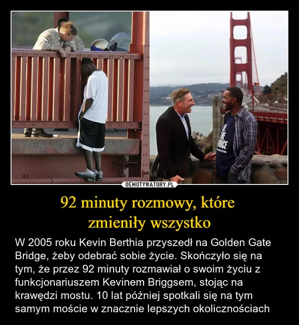 
    92 minuty rozmowy, które zmieniły wszystko
