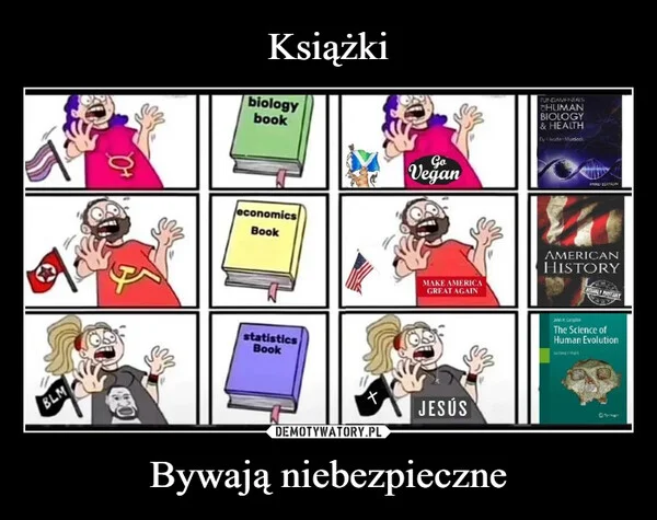 
    Książki Bywają niebezpieczne