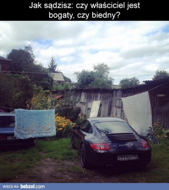 
    Biedny czy bogaty ?