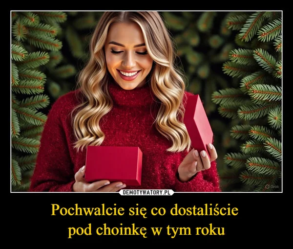 
    Pochwalcie się co dostaliście pod choinkę w tym roku