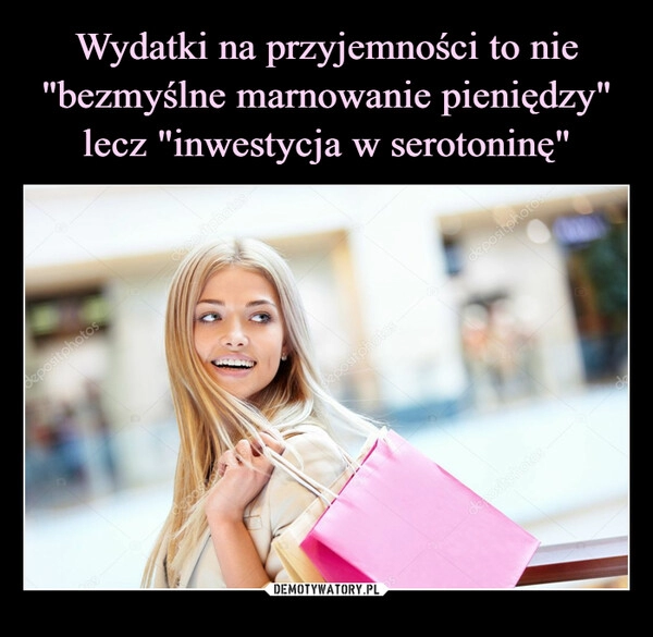 
    Wydatki na przyjemności to nie "bezmyślne marnowanie pieniędzy" lecz "inwestycja w serotoninę"