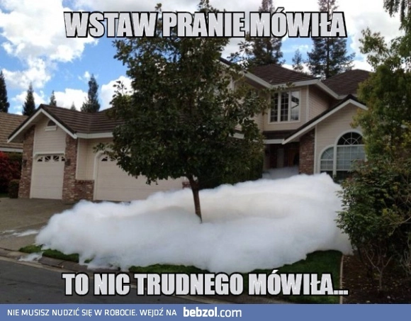 
    Facet i pranie