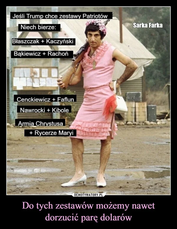 
    Do tych zestawów możemy nawet dorzucić parę dolarów