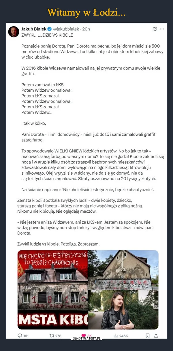 
    Witamy w Łodzi...