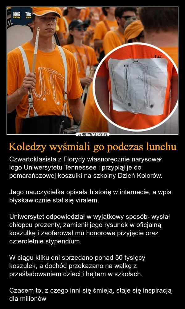 
    Koledzy wyśmiali go podczas lunchu