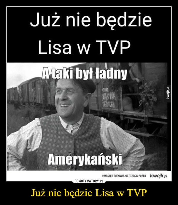 
    Już nie będzie Lisa w TVP