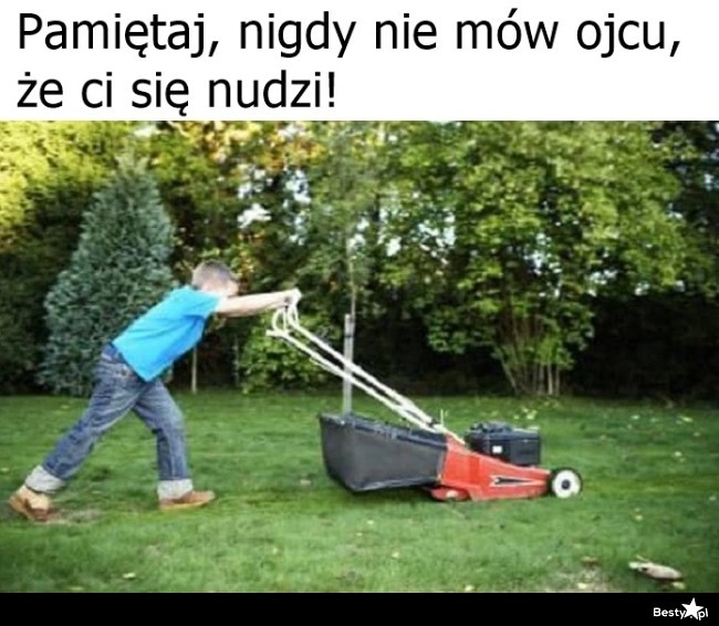 
    No i znalazł zajęcie 