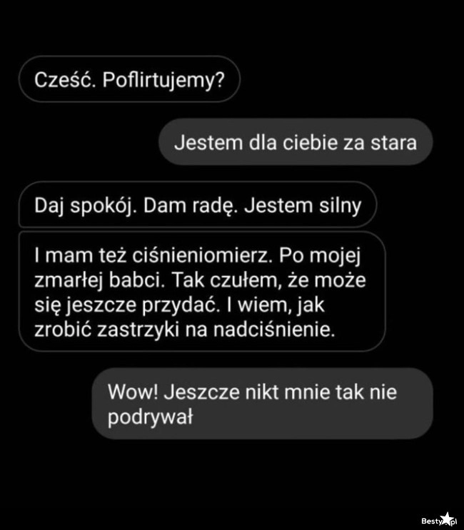 
    Flirt ze starszą kobietą 