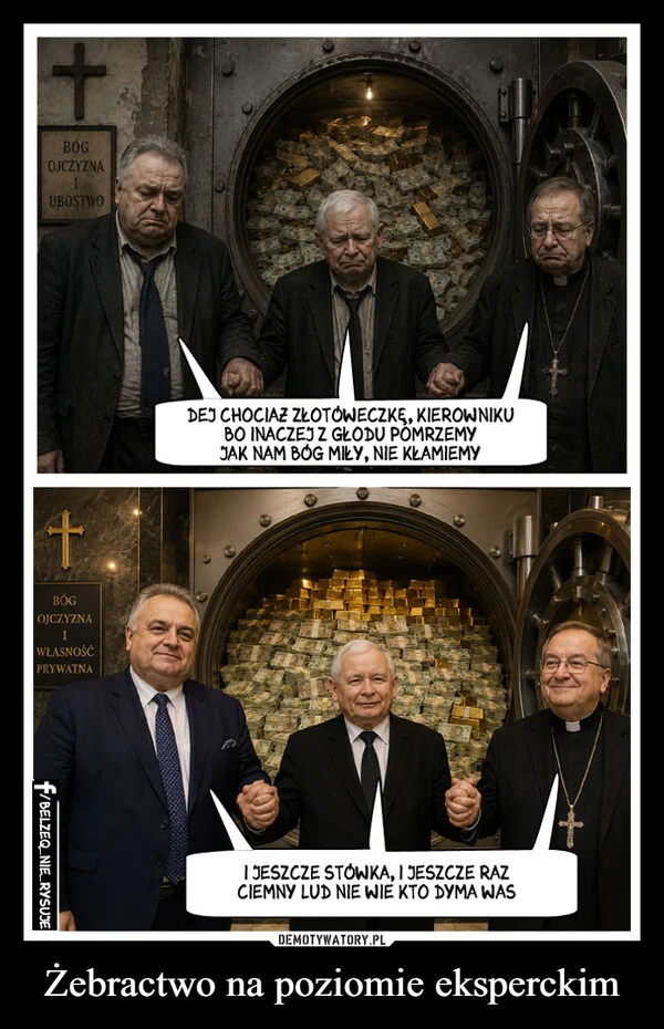 Żebractwo na poziomie eksperckim