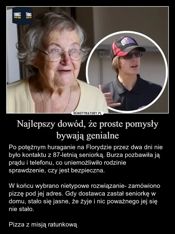 
    Najlepszy dowód, że proste pomysły bywają genialne