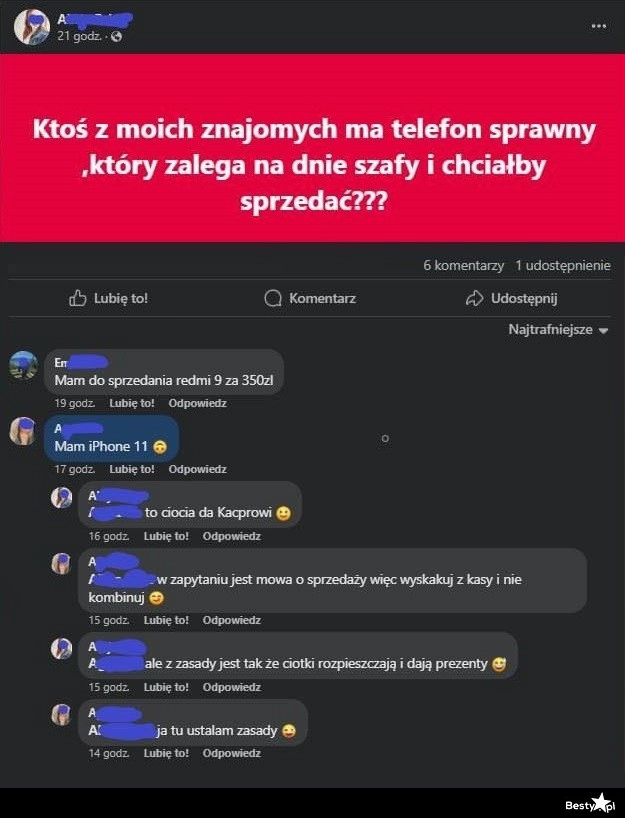 
    Telefon na sprzedaż 