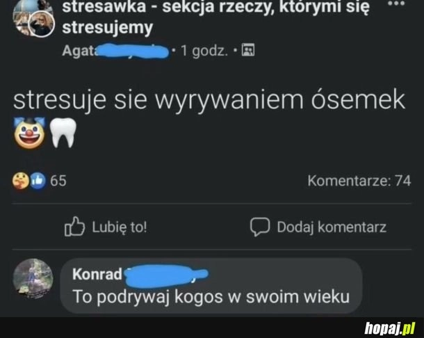 Wyrywanie ósemek