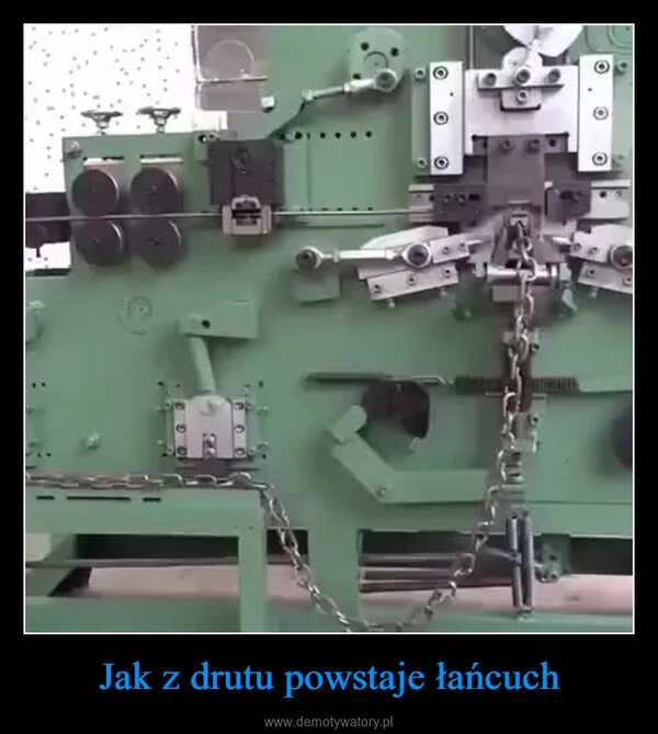 
    Jak z drutu powstaje łańcuch