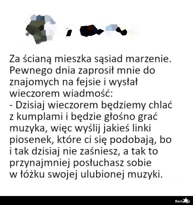 
    Sąsiad marzenie 