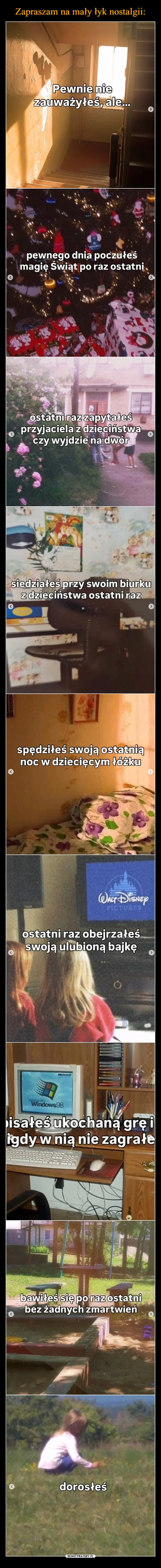 
    Zapraszam na mały łyk nostalgii: