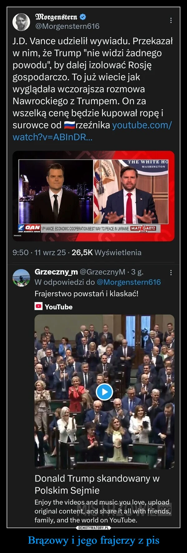 
    Brązowy i jego frajerzy z pis