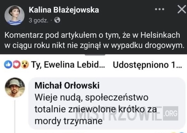
    Straszne te Helsinki