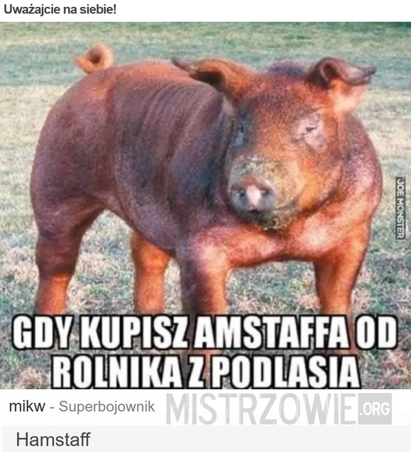 
    Uważajcie na siebie!