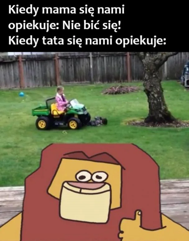 
    Z tatą lepiej