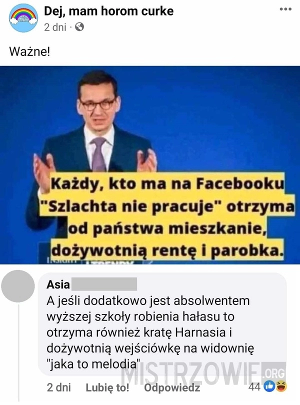 
    Szlachta nie pracuje