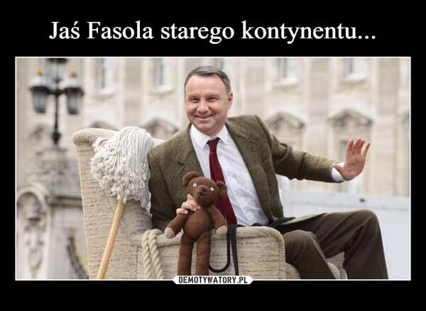 
    Jaś Fasola starego kontynentu...