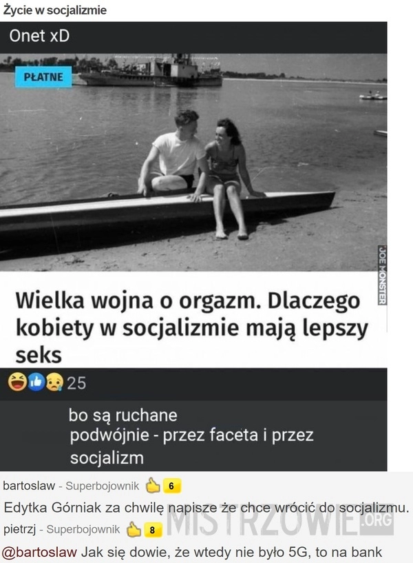 
    
			Życie w socjalizmie					