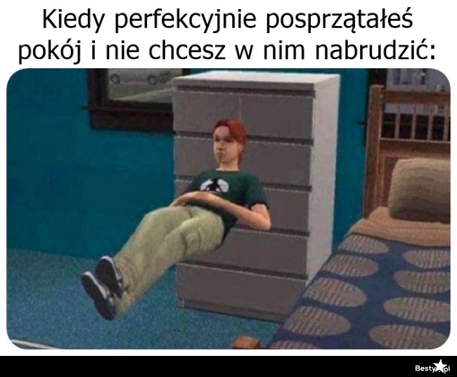 
    Byle tylko nie nabrudzić 